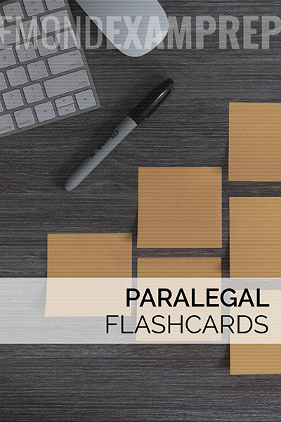 Paralegal Flashcards