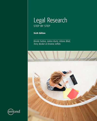 Legal Research: Step by Step, 6th Edition