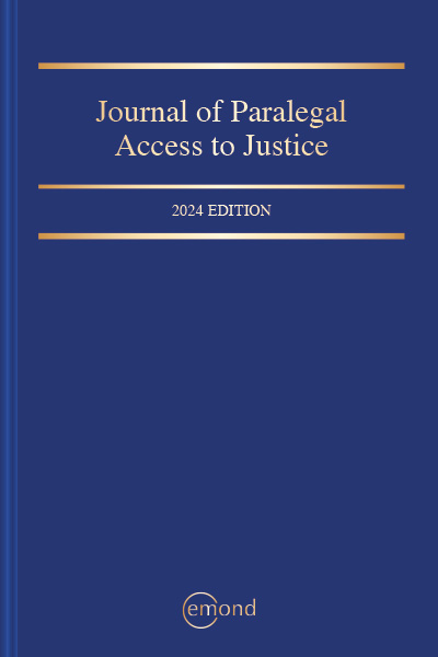 Journal of Paralegal Access to Justice 2024 Edition