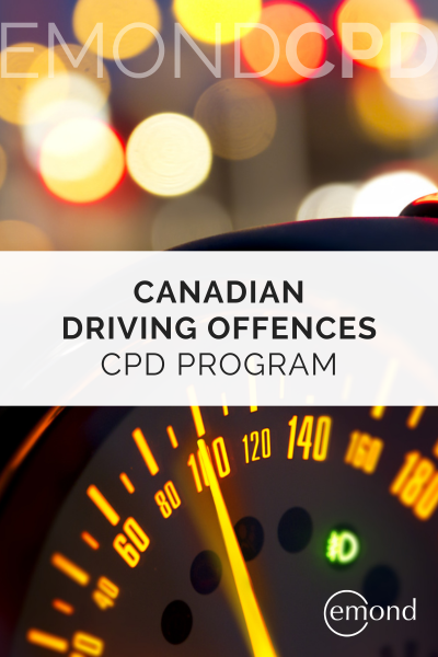 Canadian Driving Offences