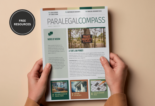 Paralegal Compass Newsletter