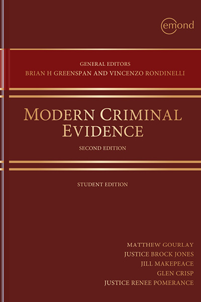 Modern Criminal Evidence, 2nd Edition (Student Edition)