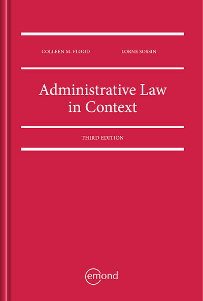 Administrative Law in Context, 3rd Edition