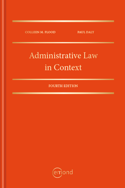 Administrative Law in Context, 4th Edition