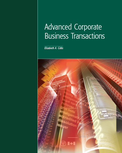Advanced Corporate Business Transactions