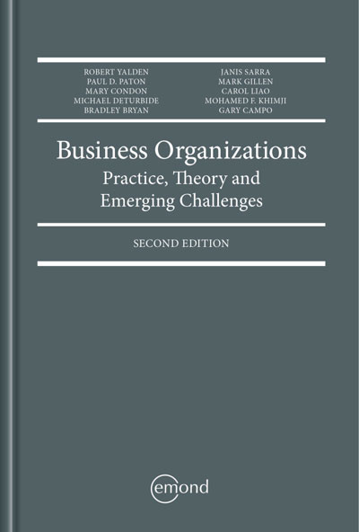 Business Organizations: Practice, Theory and Emerging Challenges