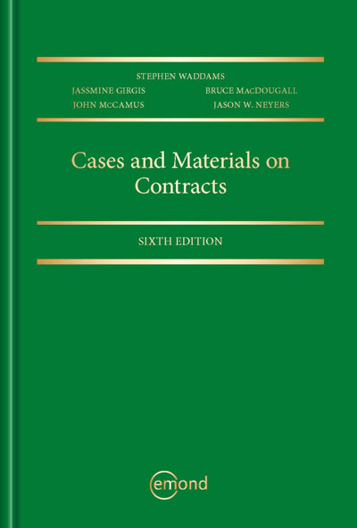 Cases and Materials on Contracts, 6th Edition