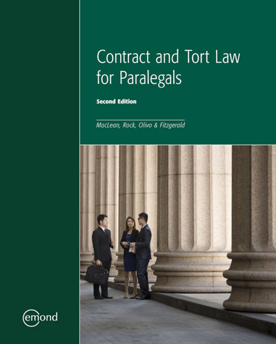Contract and Tort Law for Paralegals, 2nd Edition