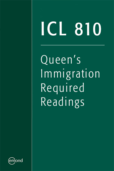 ICL 810 – Queen's Immigration Required Readings 2022