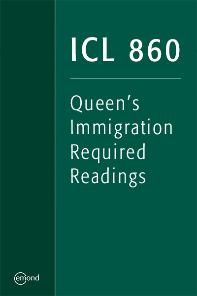 ICL 860 – Queen's Immigration Required Readings 2022
