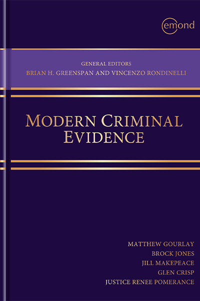 Modern Criminal Evidence