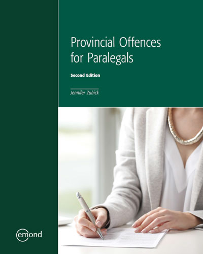 Provincial Offences for Paralegals, 2nd Edition