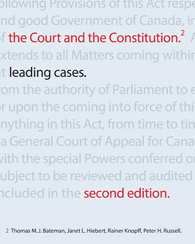 The Court and the Constitution: Leading Cases, 2nd Edition