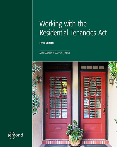 Working with the Residential Tenancies Act, 5th Edition