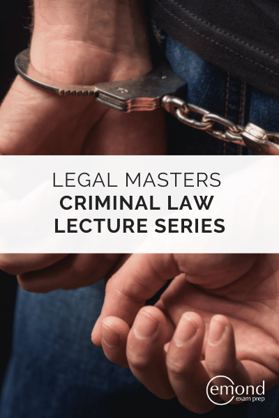 Legal Masters Lecture: Criminal Law