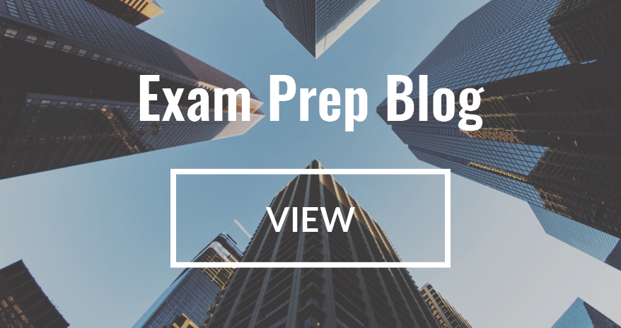 Link to Exam Prep Blog