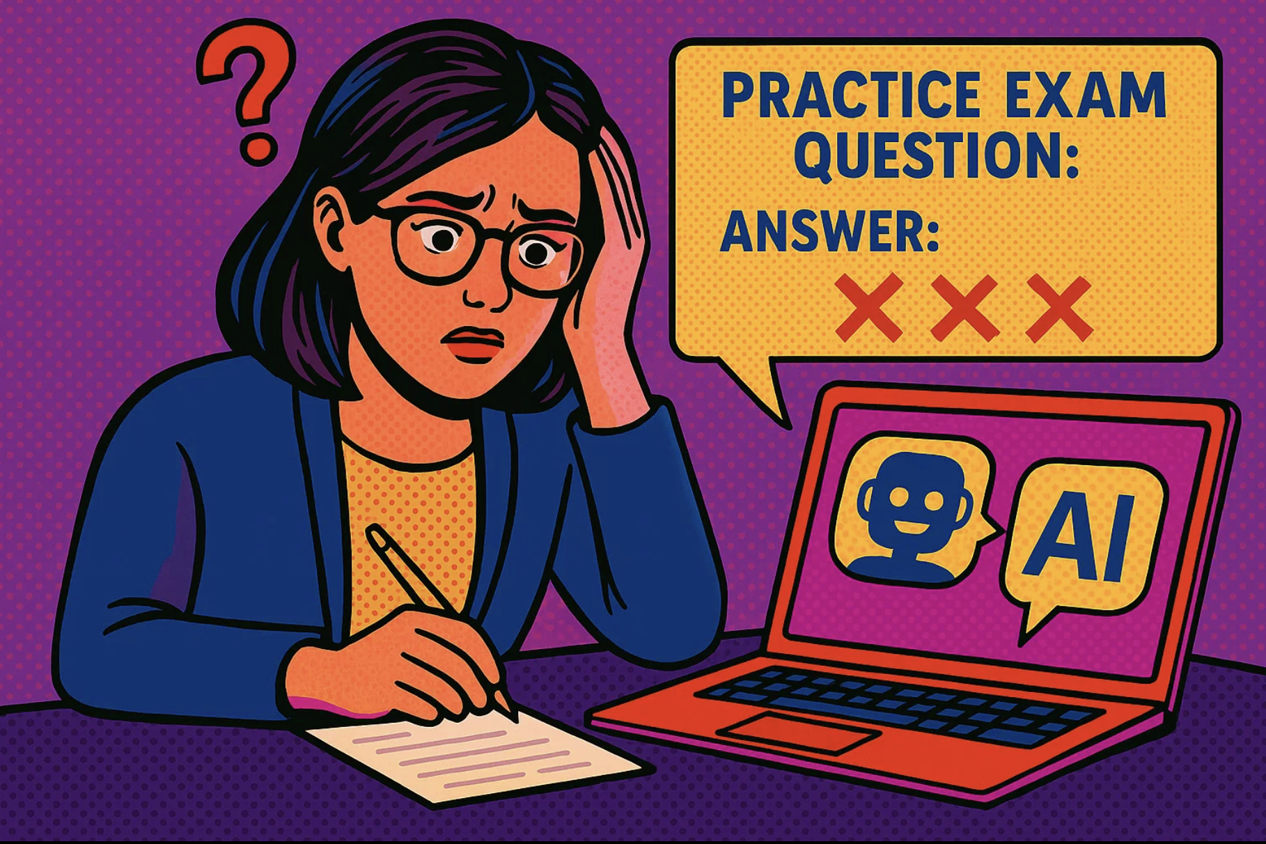 Can AI Practice Exams Replace the Real Thing?